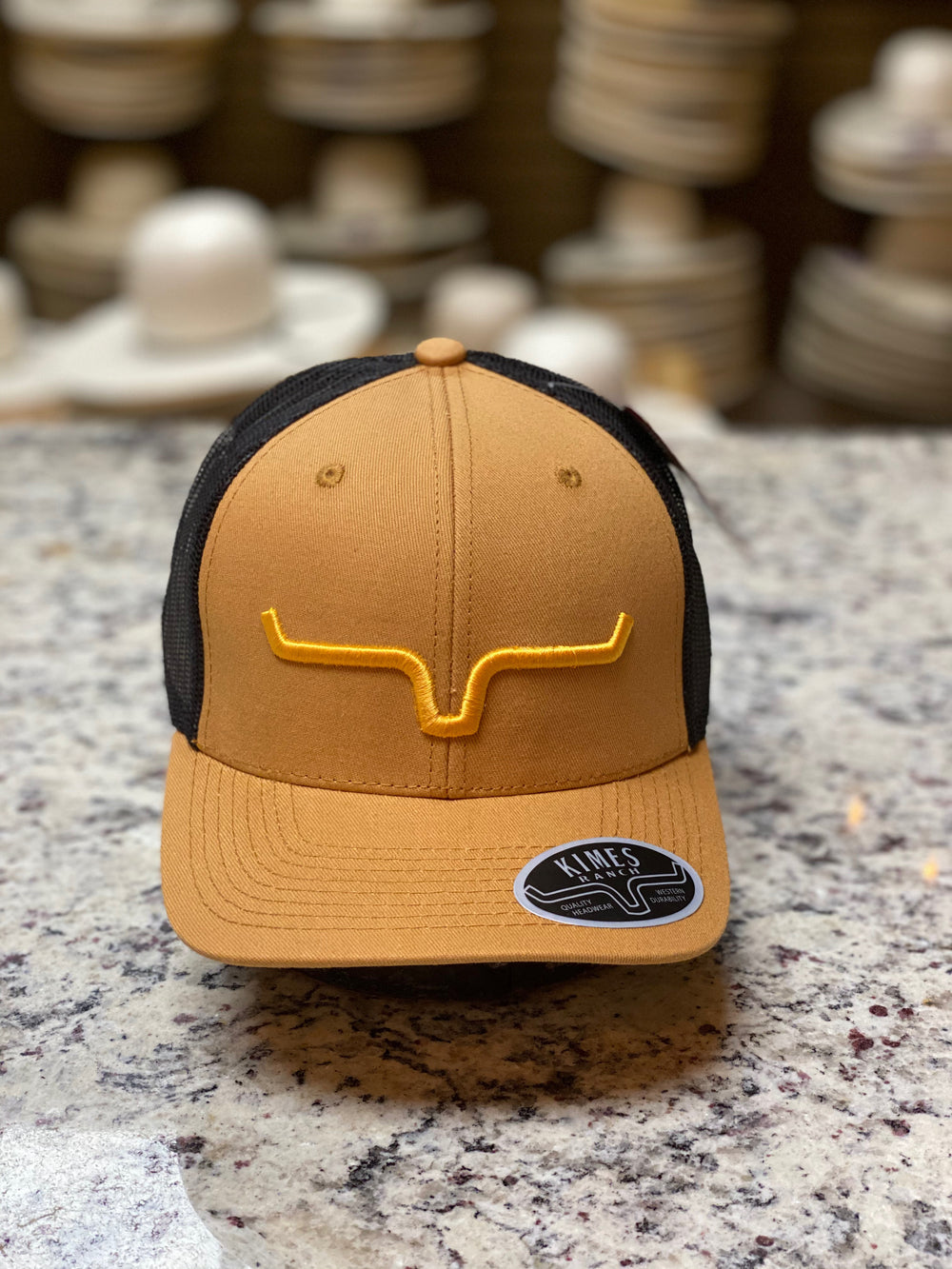 Kimes Ranch - Weekly Trucker - Camel/Black