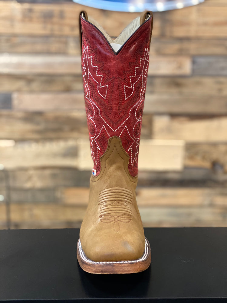 
                  
                    1216 - Rockin Leather Men's Crazy Horse Red Upper Boot
                  
                