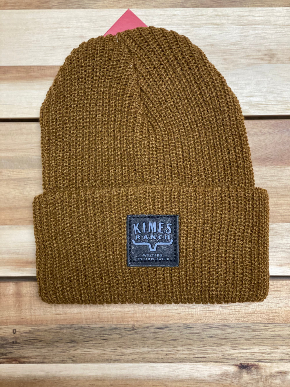 Kimes Ranch - Kids Premium Branded Beanie - WW Brown