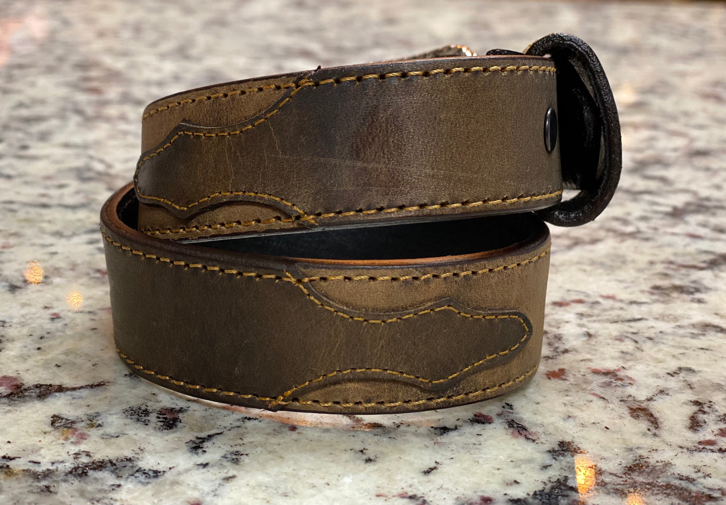 
                  
                    B1033 - Rockin Leather - Distressed Chocolate Brown - Kids Belt
                  
                