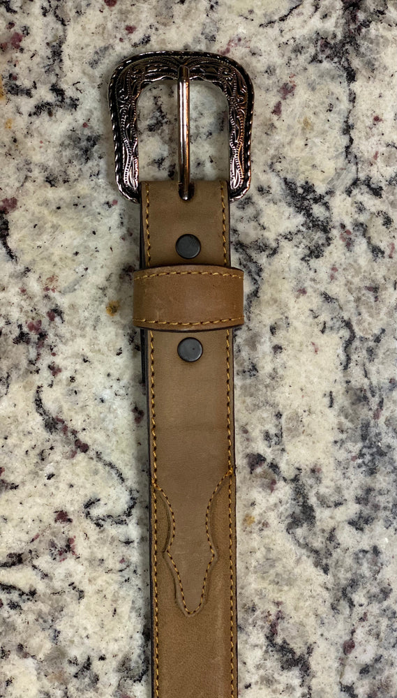 
                  
                    B1032 - Rockin Leather - Distressed Tan - Kids Belt
                  
                