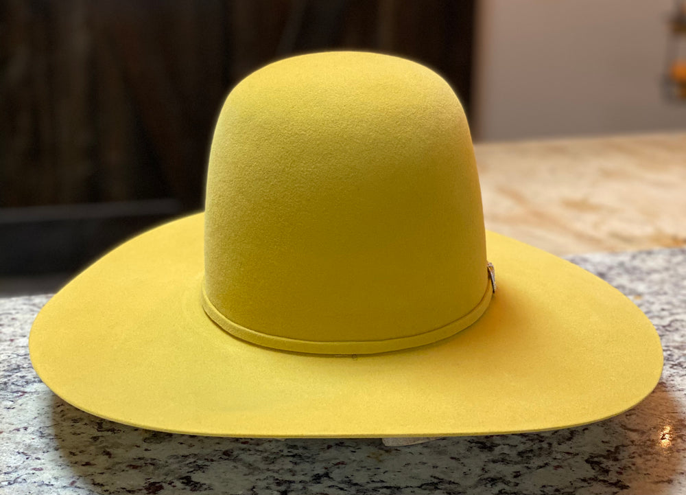 
                  
                    Tacchino - Open Crown Felt Hat - Yellow
                  
                