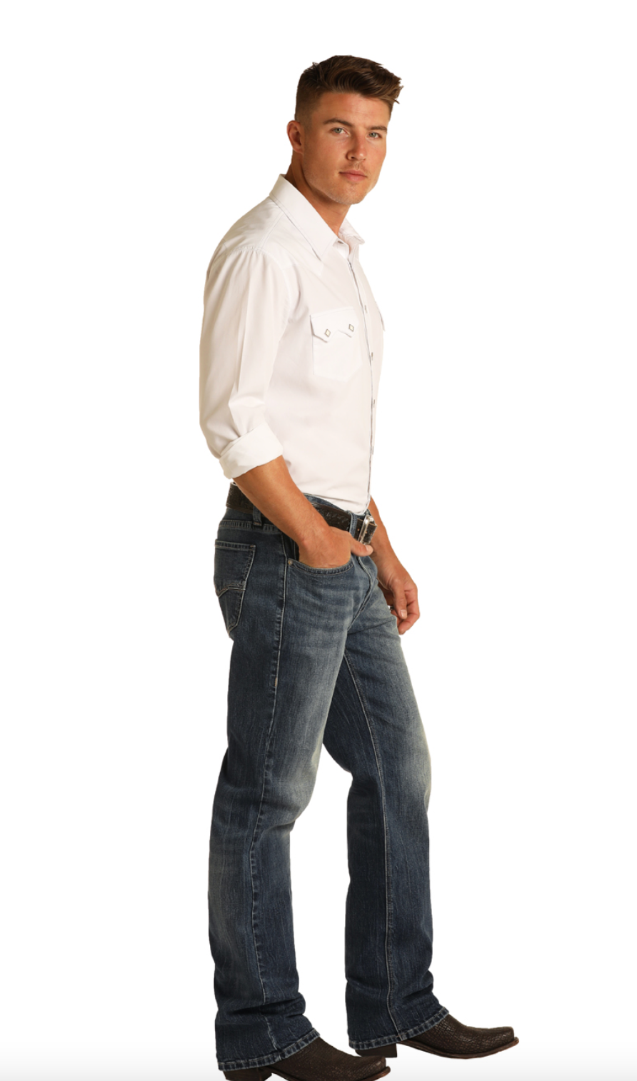 
                  
                    M0S8295 - Rock&Roll Denim Men's Double Barrel Vintage 46 Jean
                  
                