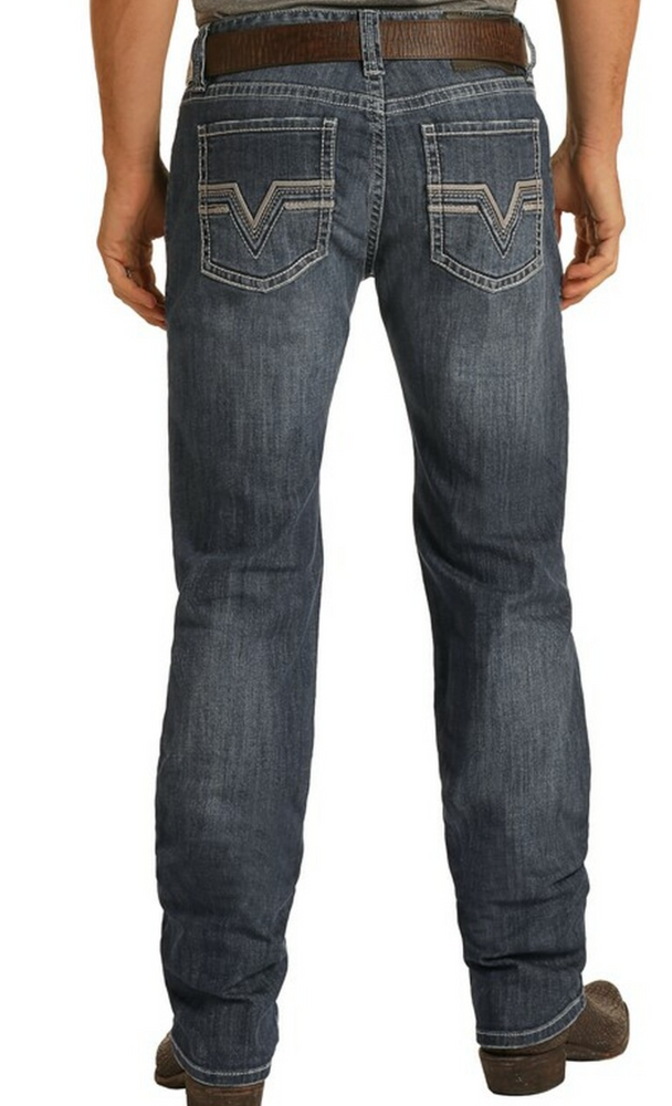 
                  
                    MSP1756 - Rock&Roll Denim Men's Regular Fit Stretch Stackable Bootcut Jean
                  
                