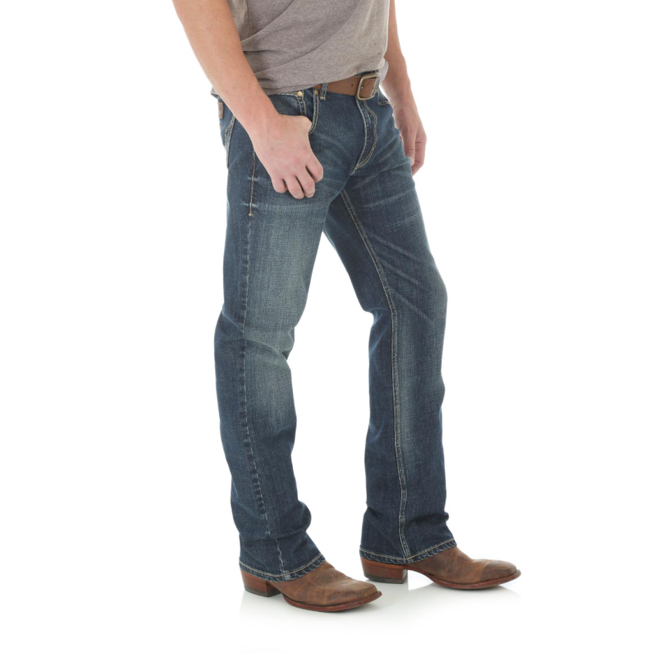 
                  
                    WLT77LY - Wrangler Men's Retro® Limited Edition Slim Boot Jean - Layton
                  
                