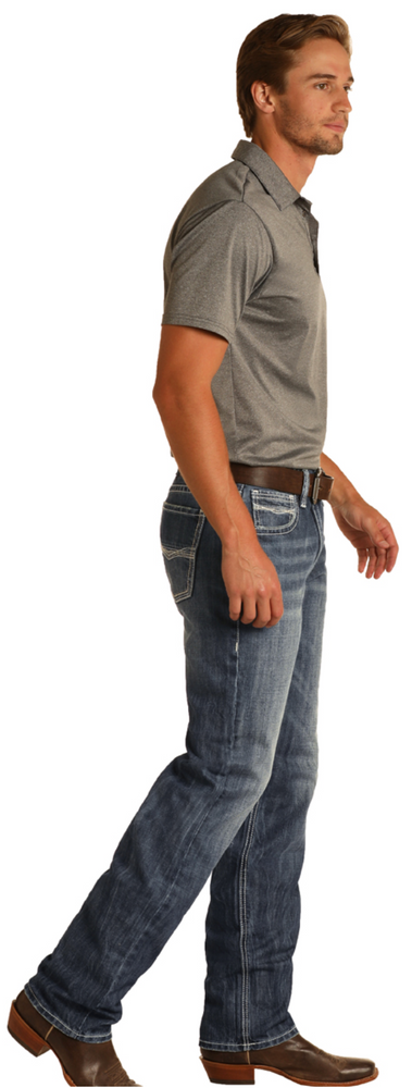 
                  
                    MTB9851 - Rock&Roll Denim Men's Stackable Boot Jean
                  
                
