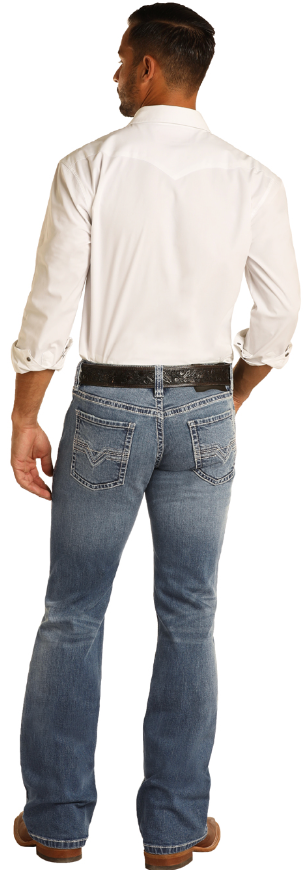 
                  
                    M0P9858 - Rock&Roll Denim Men's Reflex Pistol Jean
                  
                
