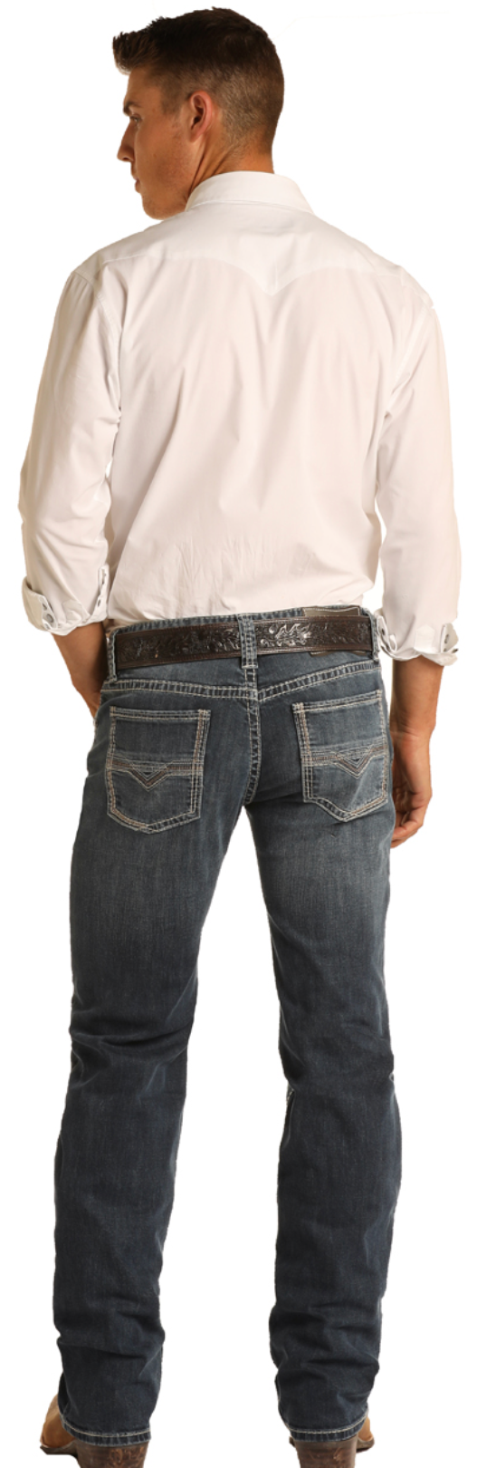 
                  
                    M0P7724 - Rock&Roll Denim Men's Reflex Pistol Jean
                  
                