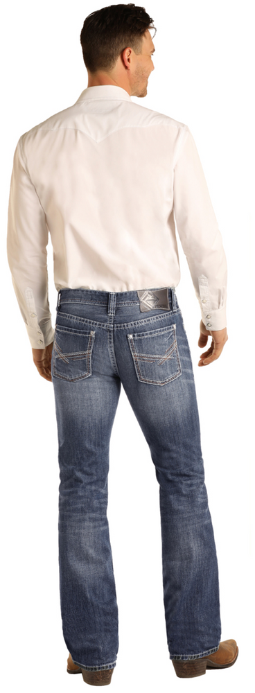 
                  
                    M0P3396 - Rock&Roll Denim Men's Pistol Boot Cut Jean
                  
                