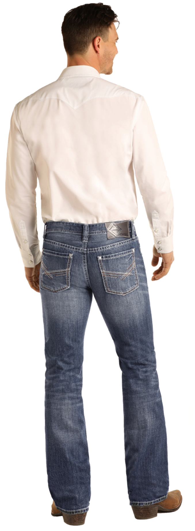 
                  
                    M0P3396 - Rock&Roll Denim Men's Pistol Boot Cut Jean
                  
                