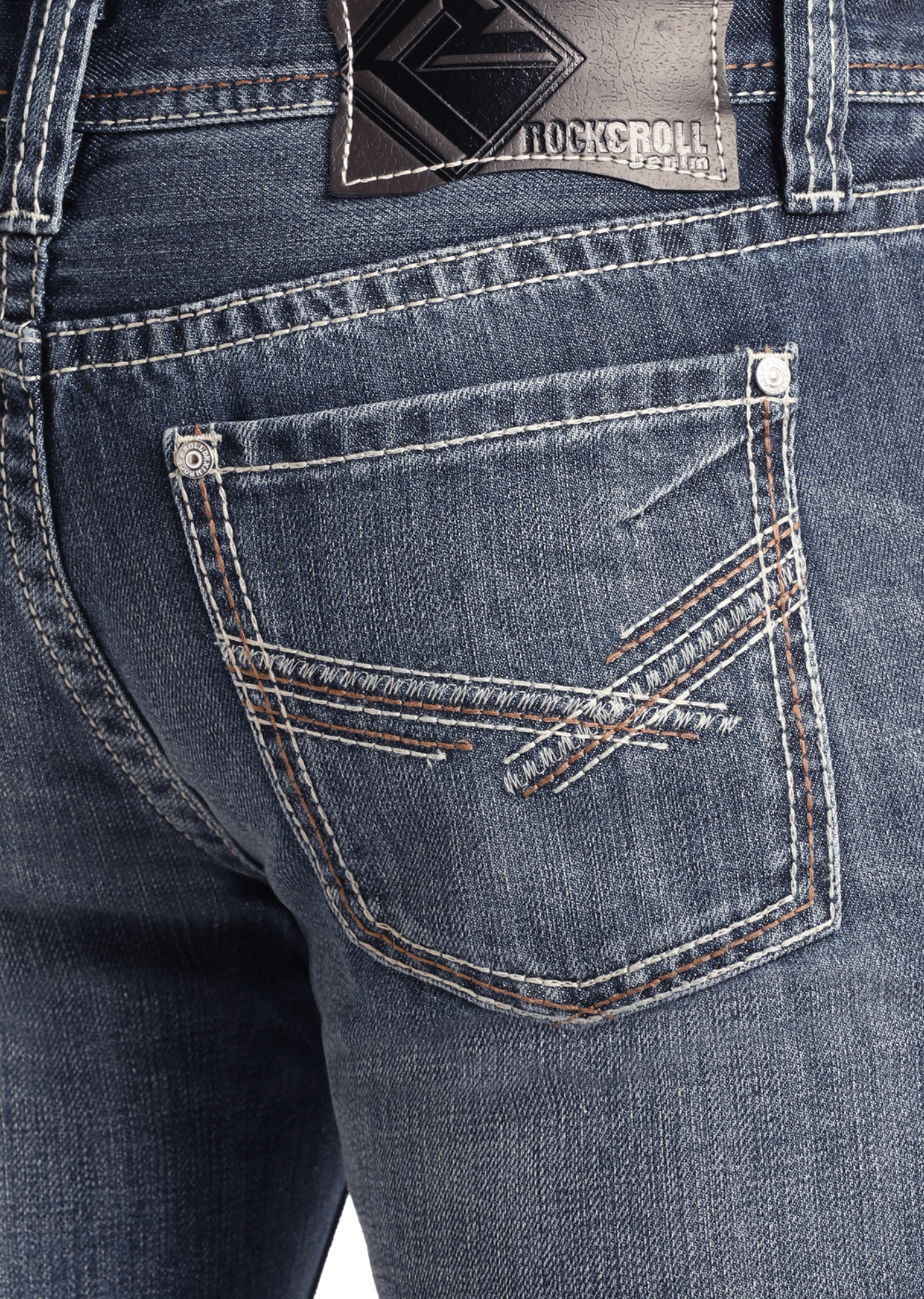 
                  
                    M0P3396 - Rock&Roll Denim Men's Pistol Boot Cut Jean
                  
                