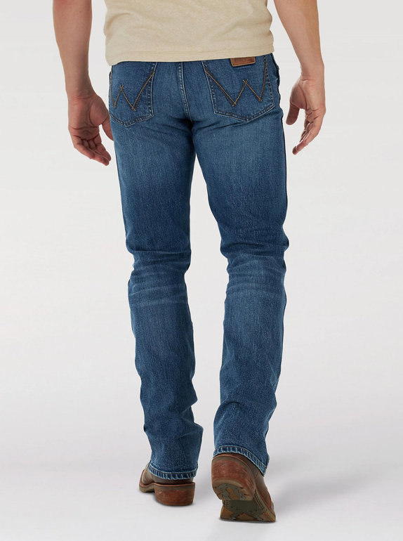 
                  
                    77MWZMP - Wrangler Retro Men's Slim Fit Bootcut Jean - Mile Post
                  
                