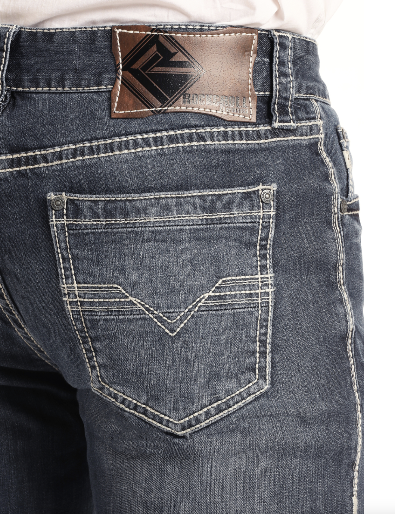 
                  
                    M1P3473 - Rock&Roll Denim Men's Pistol Straight Jean
                  
                