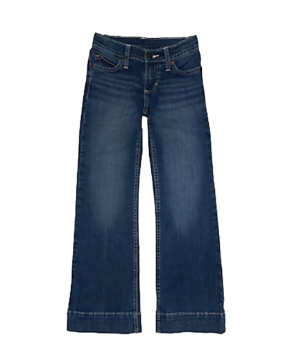09GWWPF - Wrangler Girl's Francine Trouser Cut Jean