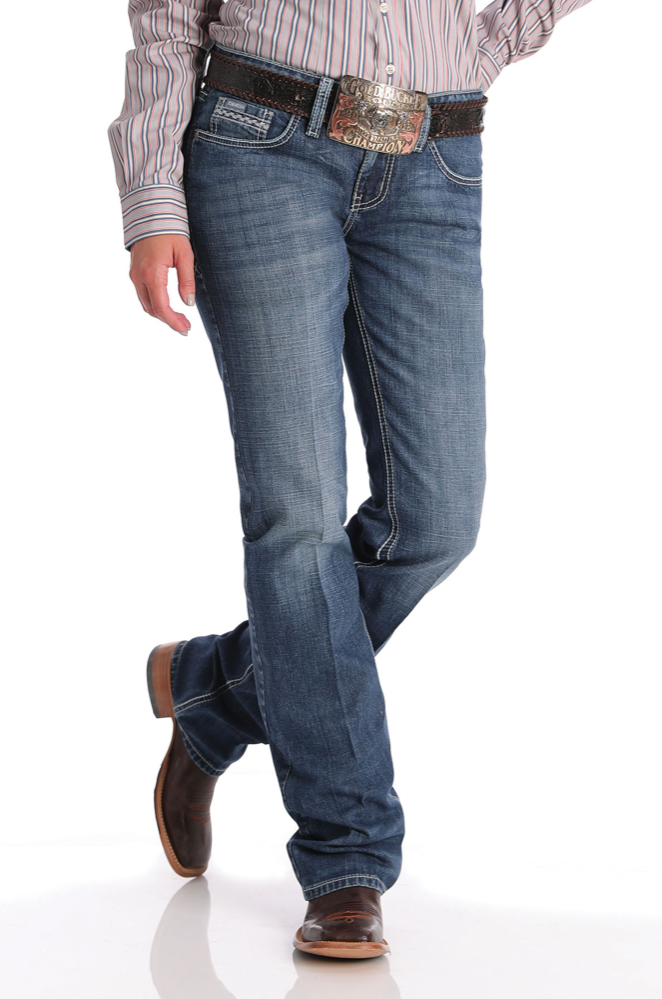 
                  
                    MJ82252071 - Cinch Women's Ada Relaxed Boot Jeans - Med Stone Wash
                  
                