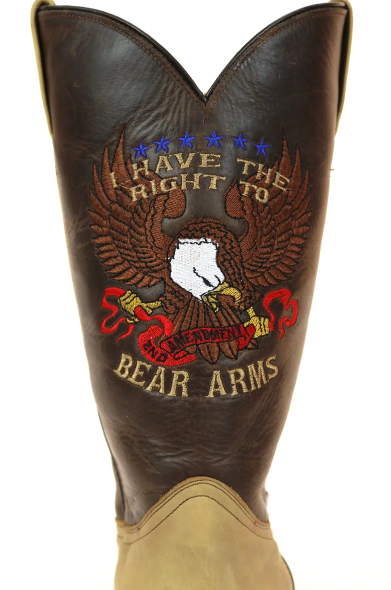 
                  
                    1199 - Rockin Leather Men's Right To Bear Arms Western Boot
                  
                