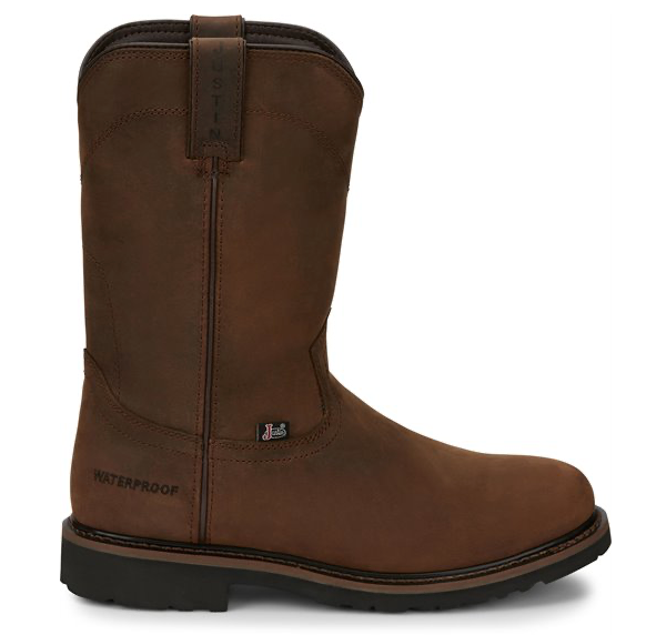 SE4960 - Justin Men's Drywall Work Boot - Whiskey Brown