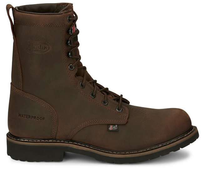 
                  
                    WK961 - Justin Men's Drywall Steel Toe Boot - Brown
                  
                