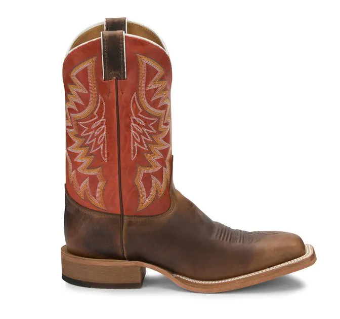 BR774 - Justin Men's Caddo Boot - Stone Age Tan