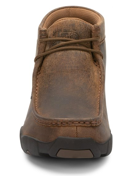 
                  
                    232 - Justin Men's Cappie Shoe - Dark Brown
                  
                