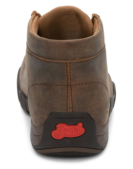 
                  
                    232 - Justin Men's Cappie Shoe - Dark Brown
                  
                