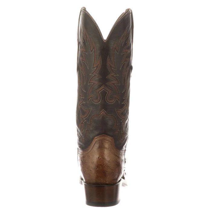 
                  
                    N1187.R3 - Lucchese Men's Elgin Boot - Chocolate Full Quill Ostrich
                  
                