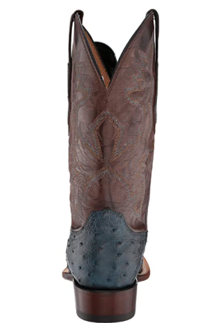 
                  
                    CL1117.W8 - Lucchese Men's Cliff Boot - Navy Full Quill Ostrich
                  
                