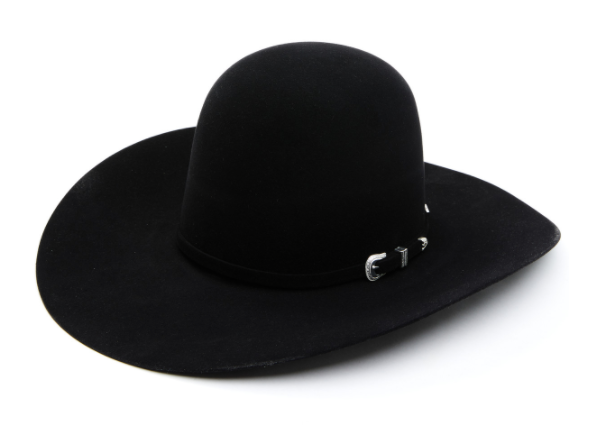 American Hat Company - Open Crown - 7X Black