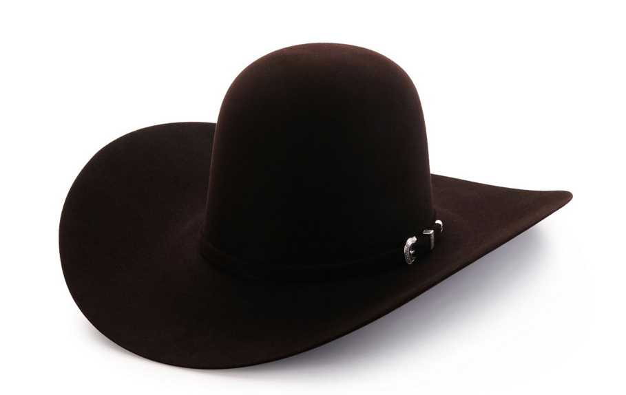 American Hat Company - Open Crown - 10X Black Cherry