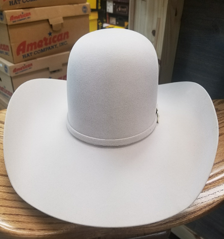 American Hat Company - Open Crown - 10X Silverbelly Tall Crown