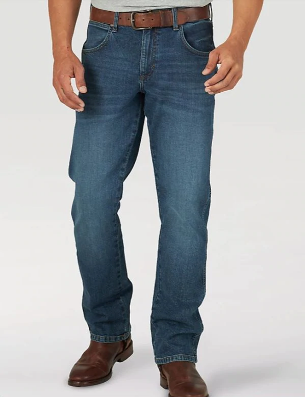 88MWZMU - Wrangler Men's Retro Slim Fit Straight Leg Jean - Mauney