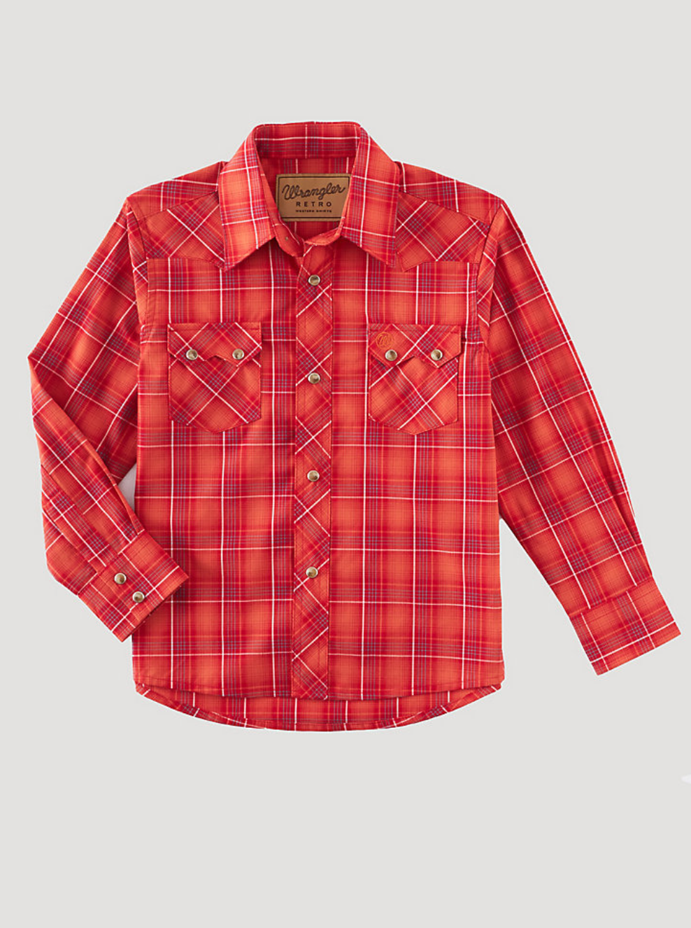 10BV4030R - Wrangler Boy's Wrangler Retro® Pear Snap Shirt