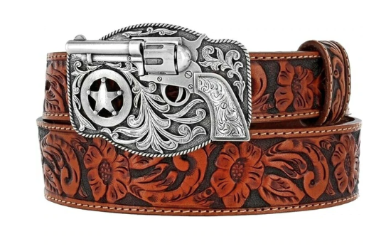 C30124 - Justin Lil Trigger Happy Belt - Brown