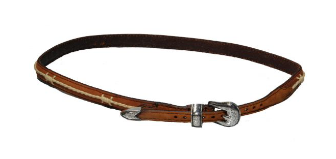 
                  
                    E05044 - Justin Fenced In Leather Hatband - Brown
                  
                