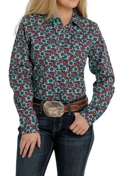 MSW9201028 - Cinch Women's Pearl Snap Shirt