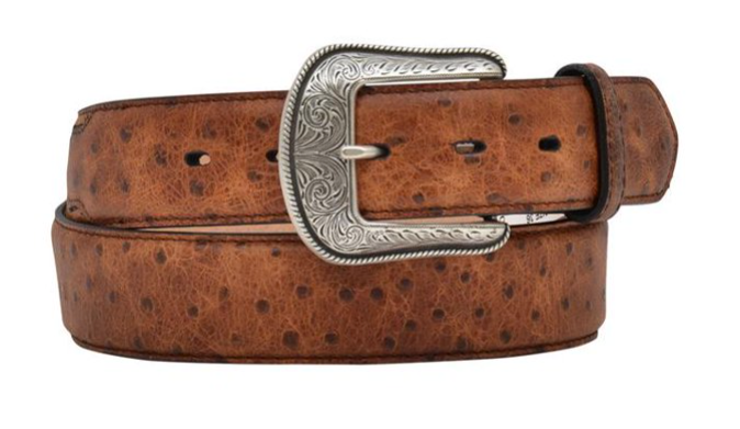 
                  
                    D1654 - 3-D Belt Co. Western Belt - Vintage Ostrich Brown
                  
                
