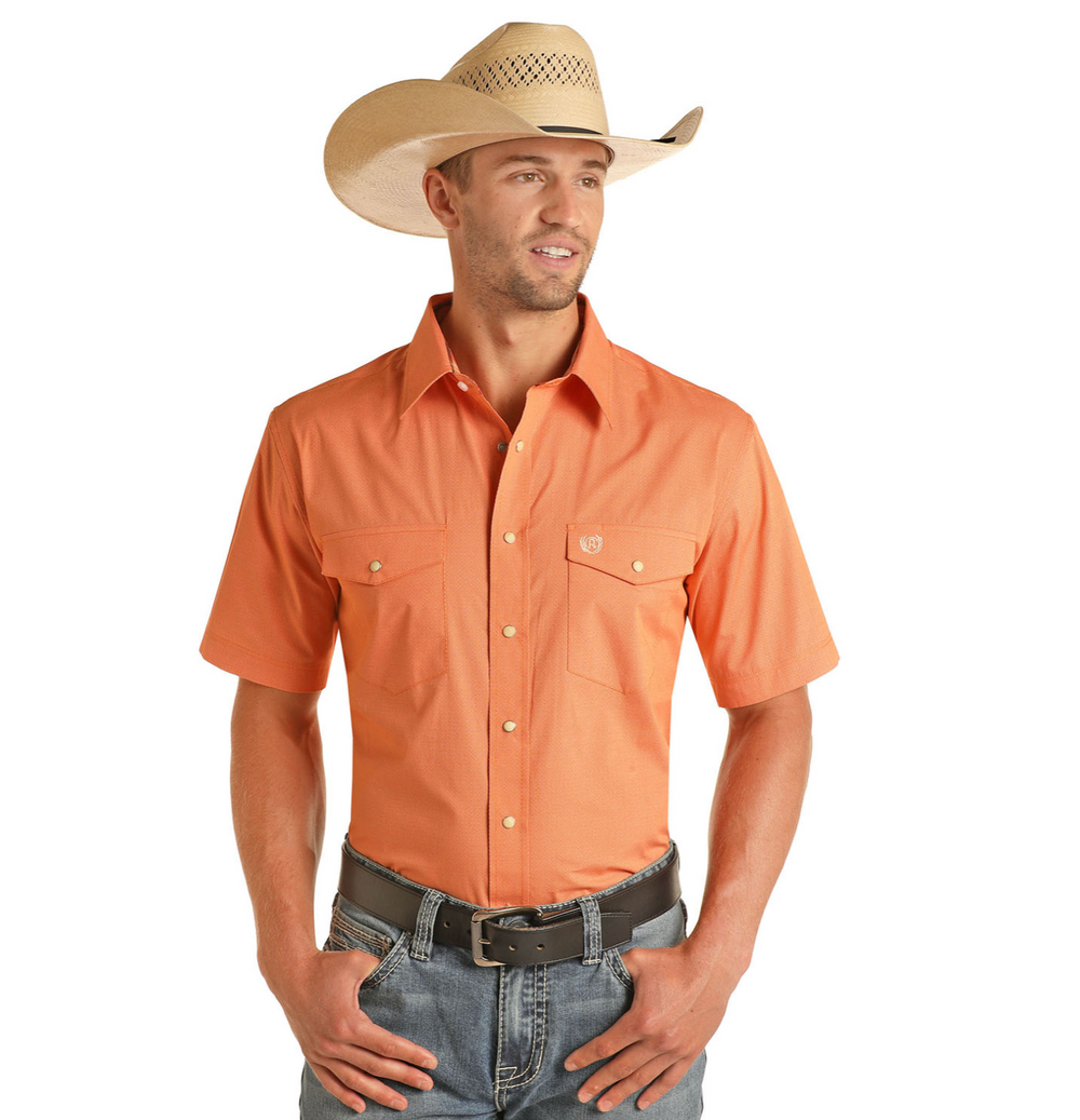 37D3170 - Panhandle Men's SS Button-Up Shirt