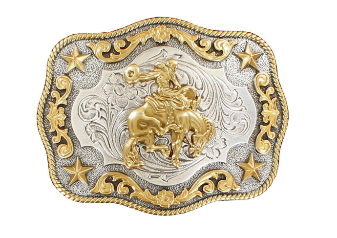 3798708 - Nocona Belt Co. - Saddle Bronc Buckle