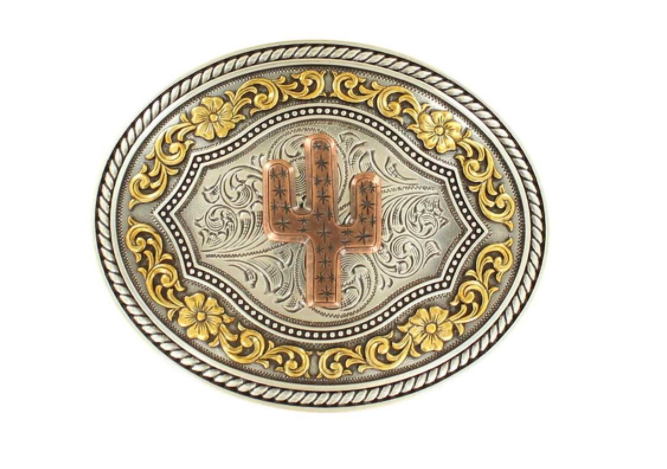 37701 - Nocona Belt Co. - Copper Cactus Buckle