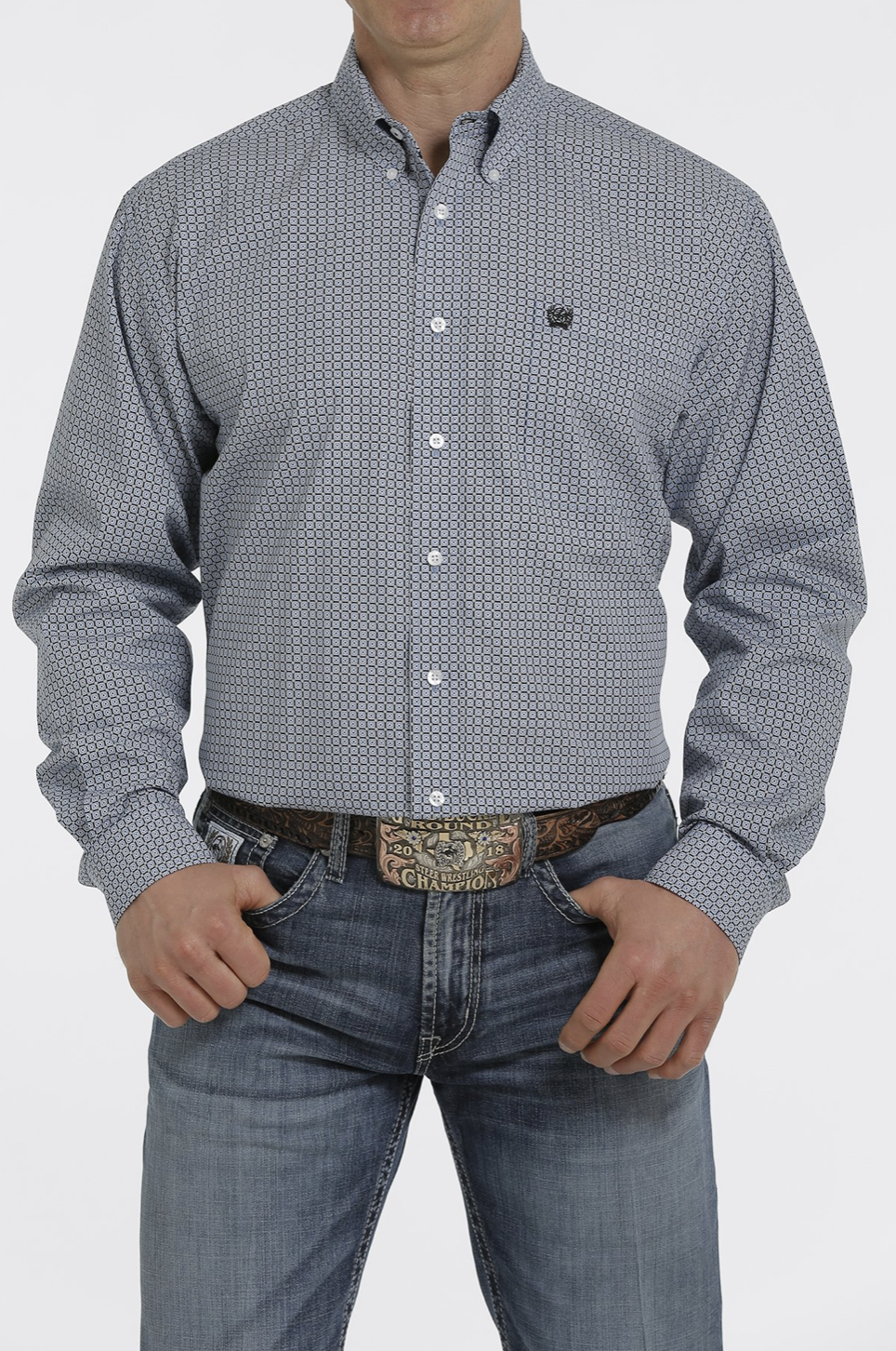 
                  
                    MTW1105331 - Cinch Men's Geometric Button-Up Shirt
                  
                
