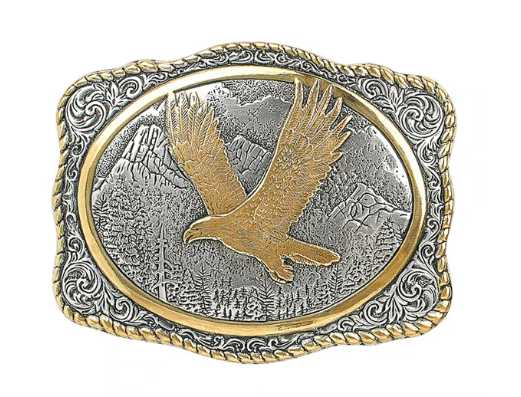 38046 - Nocona Belt Co. - Flying Eagle Buckle