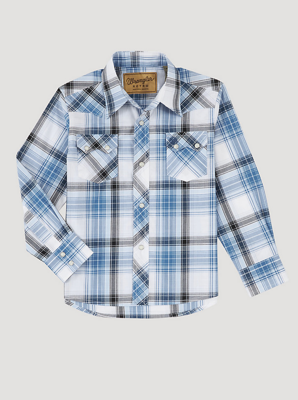 10BV4032B - Wrangler Boy's Wrangler Retro® Pearl Snap Shirt