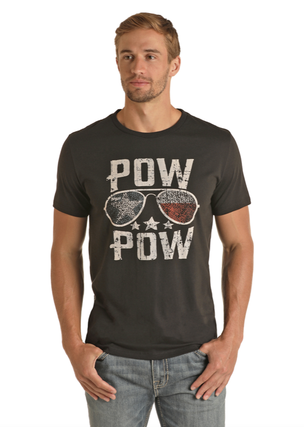 P9-3362 - Rock&Roll Denim Men's Dale Brisby Graphic Tee