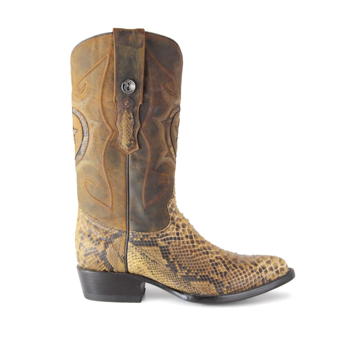 
                  
                    TMX 200420 - Tanner Mark Men’s Oak Cliff Boot - Honey Python
                  
                