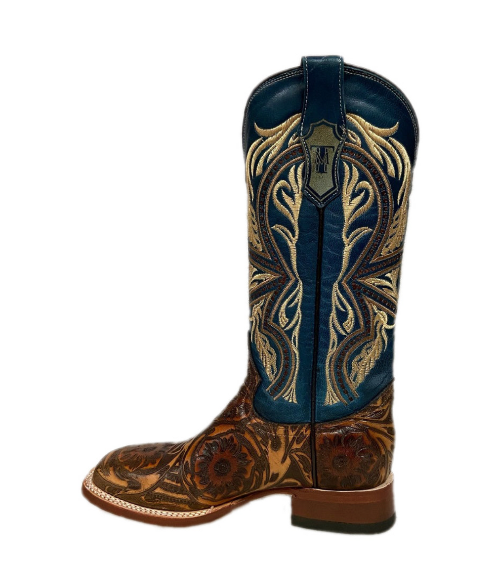 TML 207088 - Tanner Mark Women's Jaw Dropper Boot - Tooled Jungle