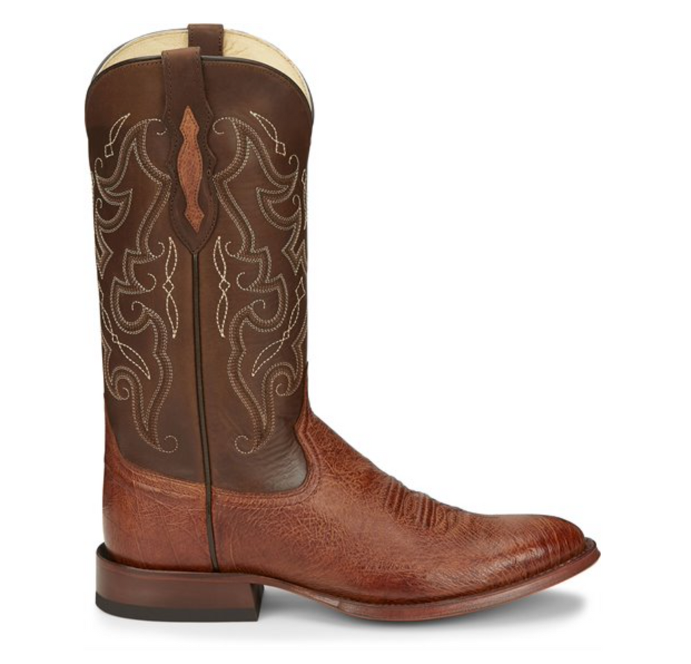 TL5375 - Tony Lama Men's Patron Boot - Antique Saddle Smooth Ostrich