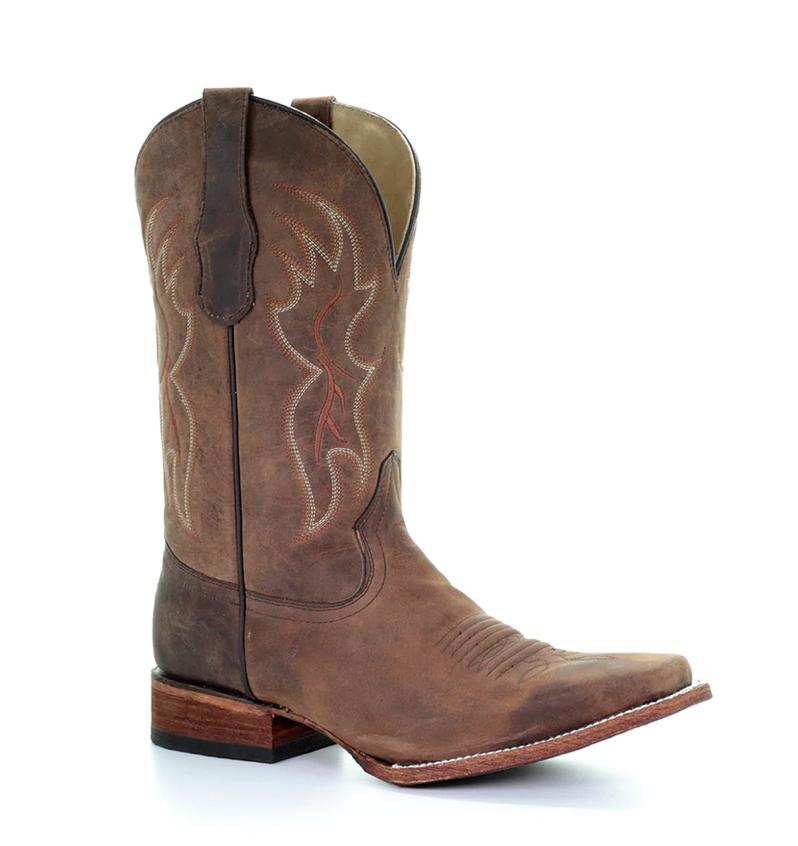 L5091 - Circle G Men's Boot - Natural Brown