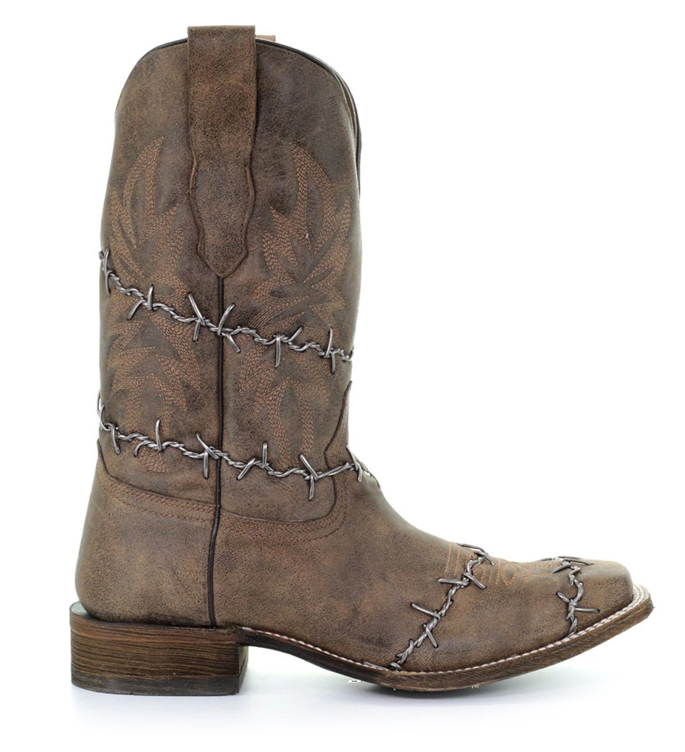 
                  
                    A3532 - Corral Men's Boot - Rustic Brown Barbed Wire
                  
                