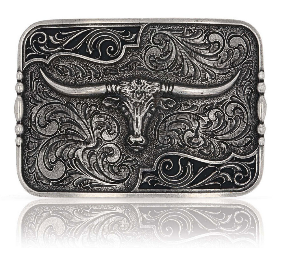 A828- Montana Attitude Buckles- AB-Longhorn