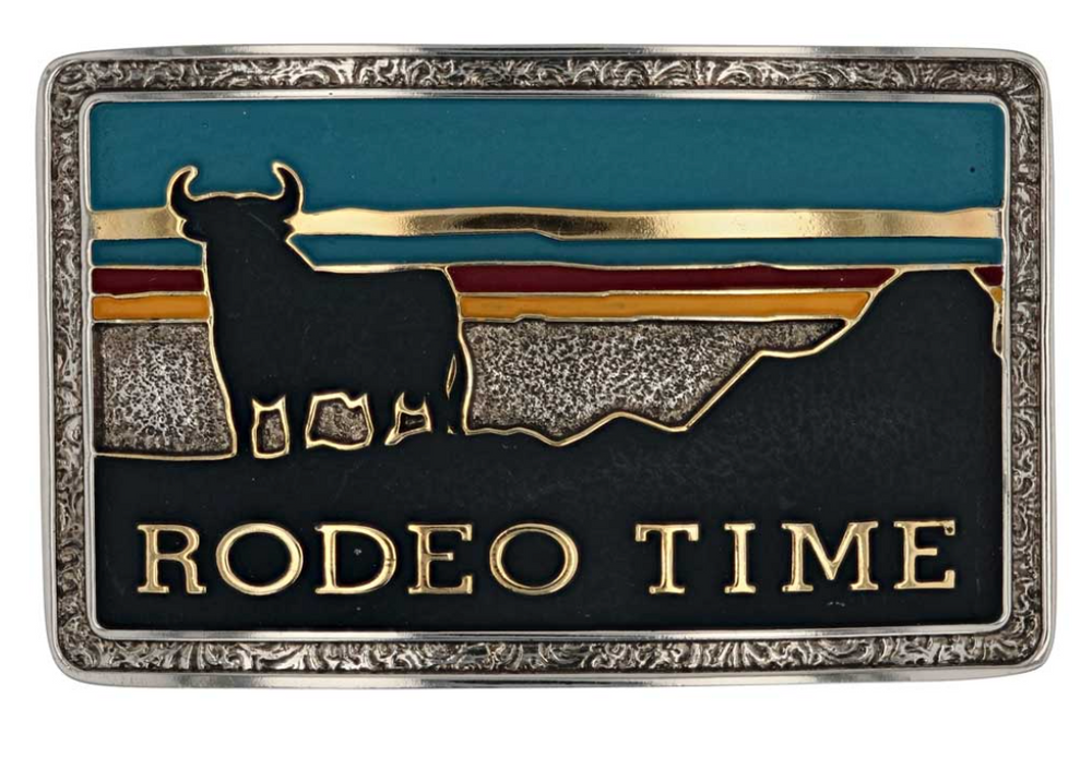 A919DB- Montana Attitude Buckles- AB- Rodeo Time SW